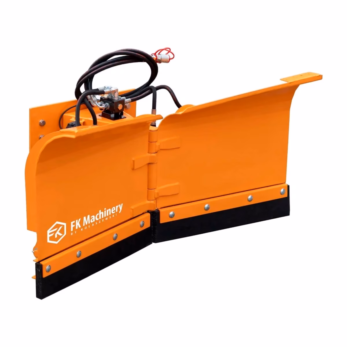 FK Machinery Kommunal-Vario-Schneeschild Baureihe CPKV mit Ventilblock und Hydraulikschläuchen