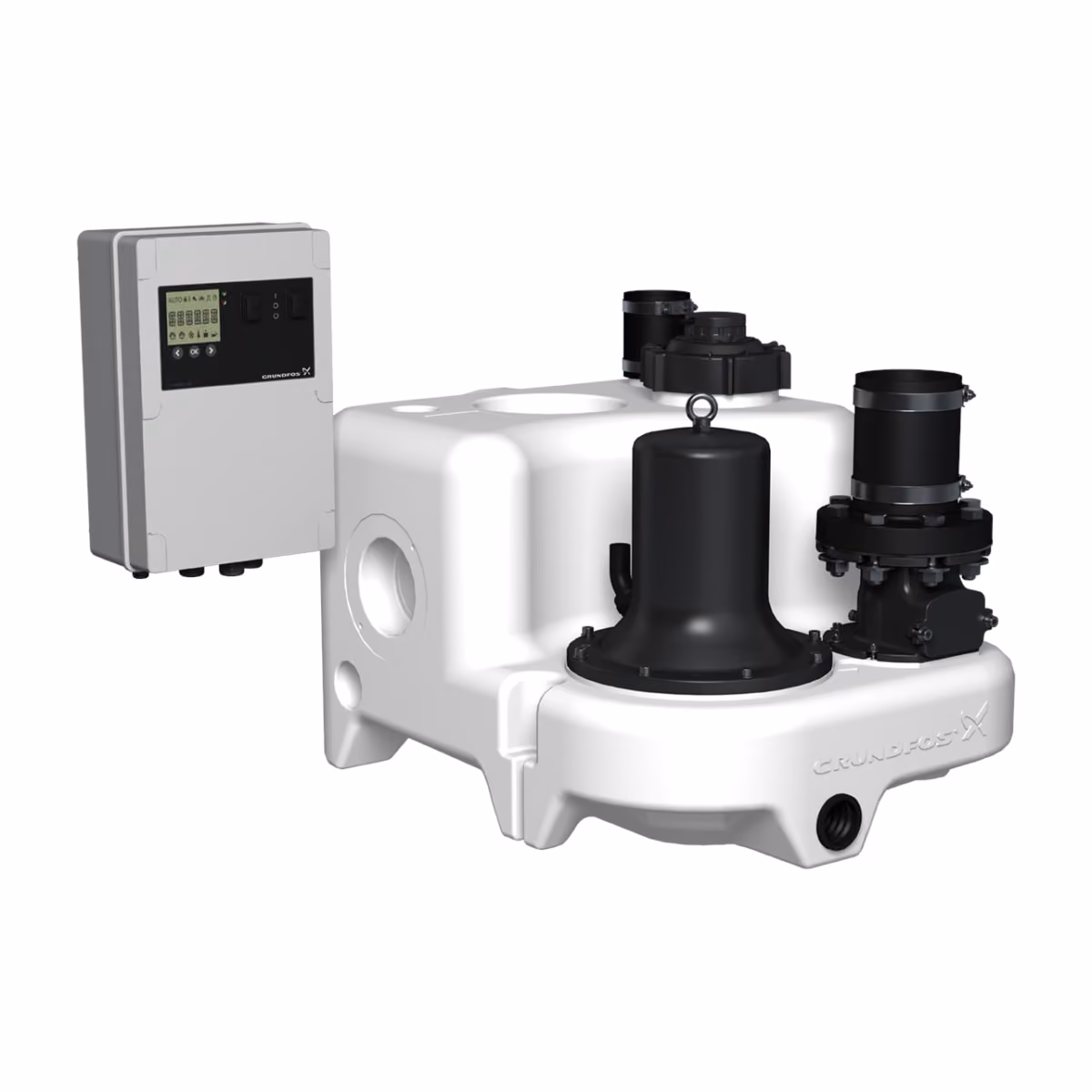 Grundfos Multilift M.15.1.4 Fäkalienhebeanlage mit Steuerung LC 241