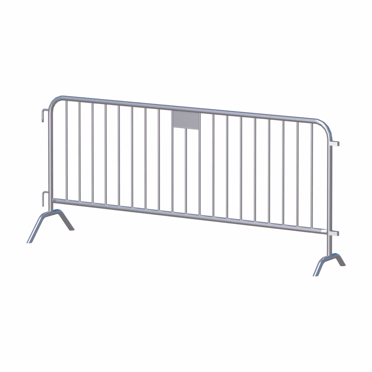 Heras Fan-Gitter M125 mit 19 Stäben, 2,50 × 1,10 m