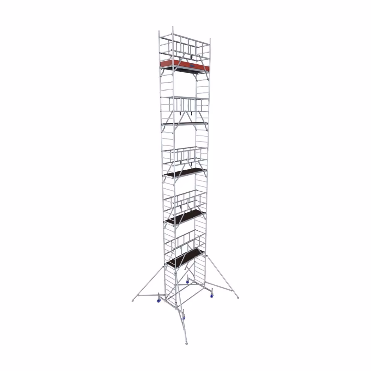 Krause ProTec Alu-Fahrgerüst mit Auslegern, Arbeitshöhe ca. 12,30 m