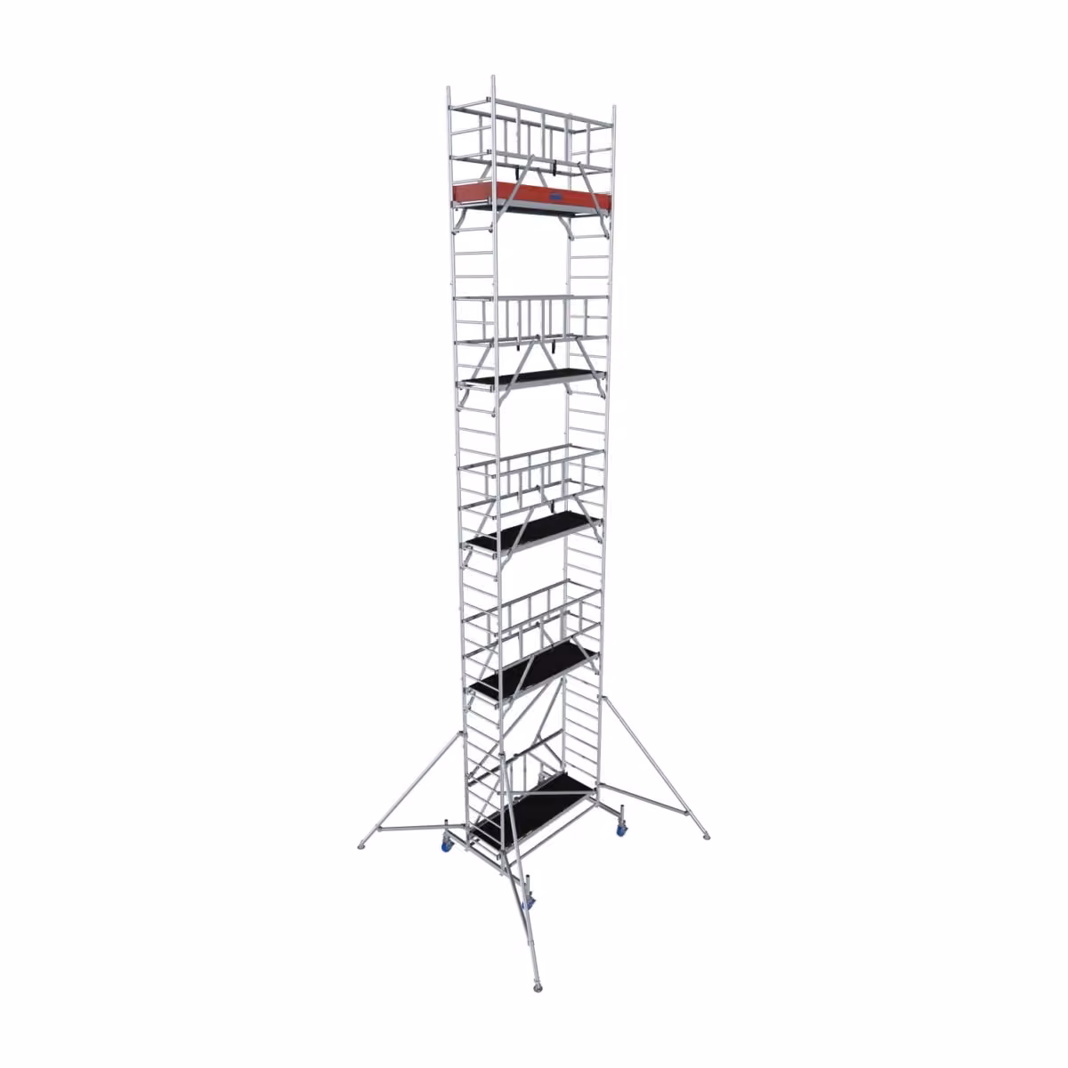 Krause ProTec XS Alu-Faltgerüst mit Auslegern, Arbeitshöhe ca. 10,80 m