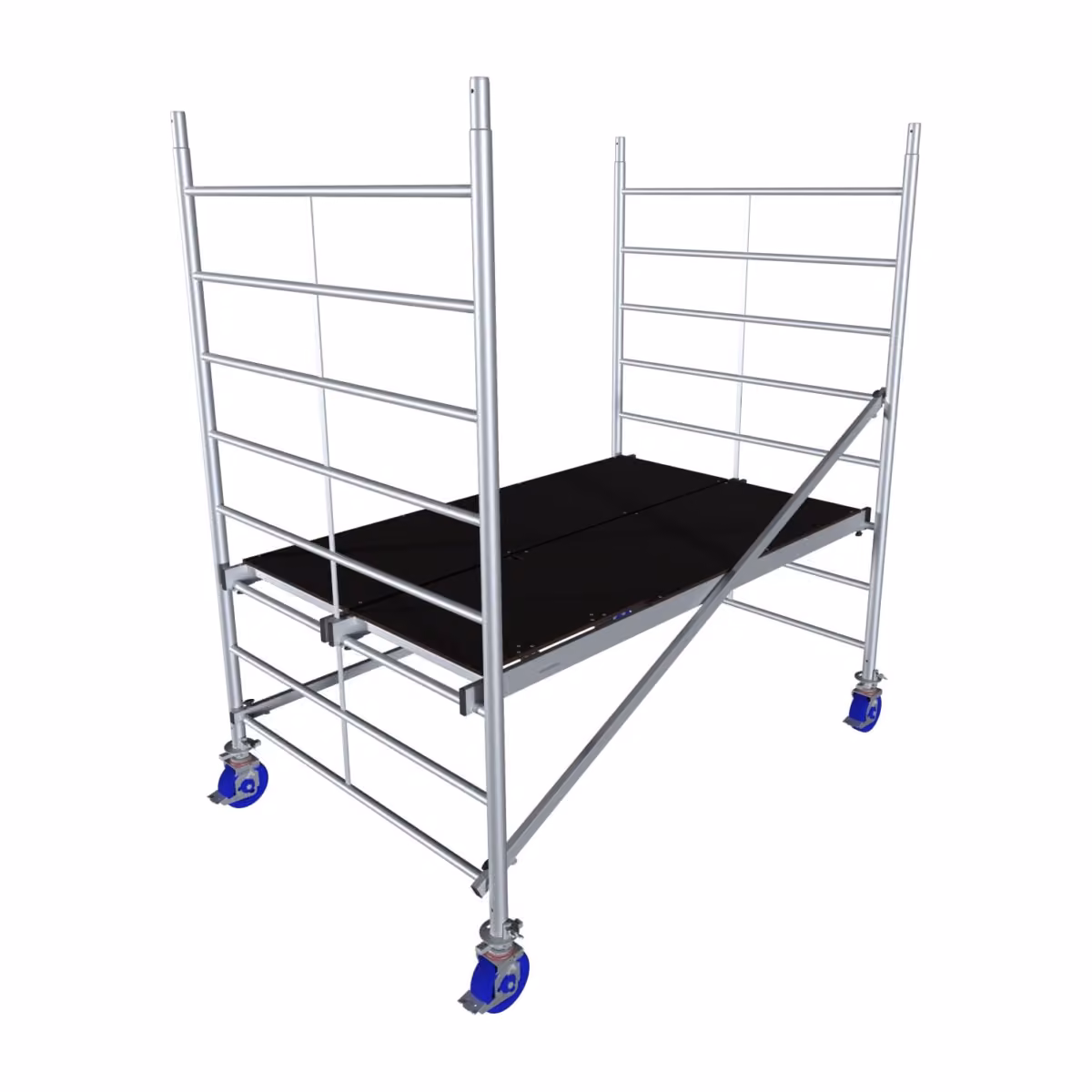 Krause ProTec XXL Alu-Fahrgerüst Breitaufbau, Arbeitshöhe ca. 2,90 m